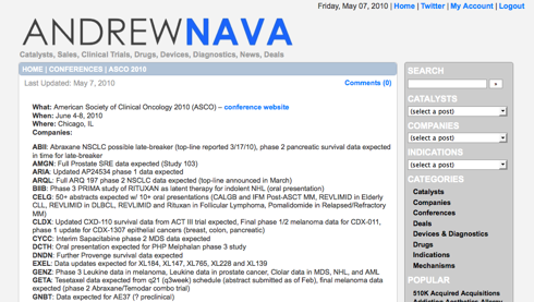 ASCO Milestone Screenshot