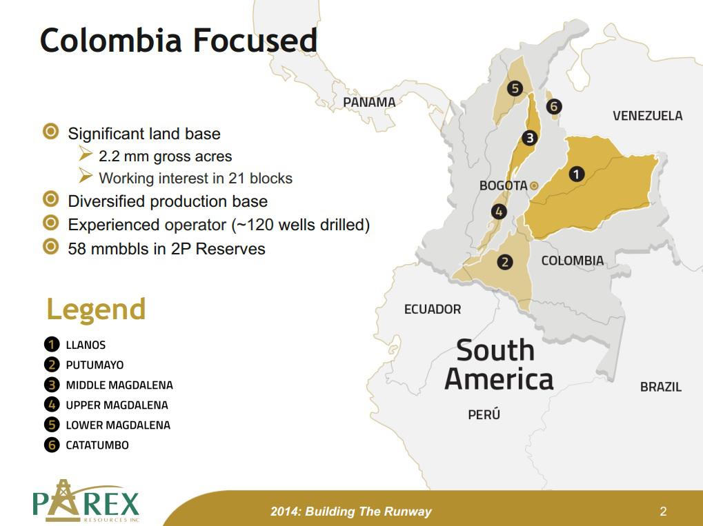 Colombia Offers Compelling Junior Oil Exploration Stories In 2014 ...