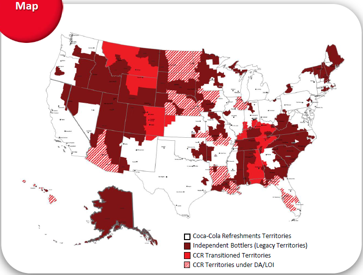 Coca Cola Territory Map