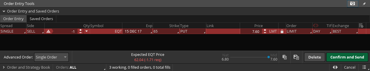 Wilson's compensation expense in 2017 for these stock options was