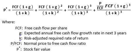cash flow vs earnings valuation