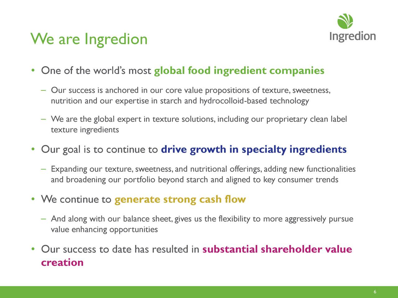 Ingredion INGR Presents At Consumer Analyst Group Of New York ingredion-ingr-presents-at-consumer-analyst-group-of-new-york
